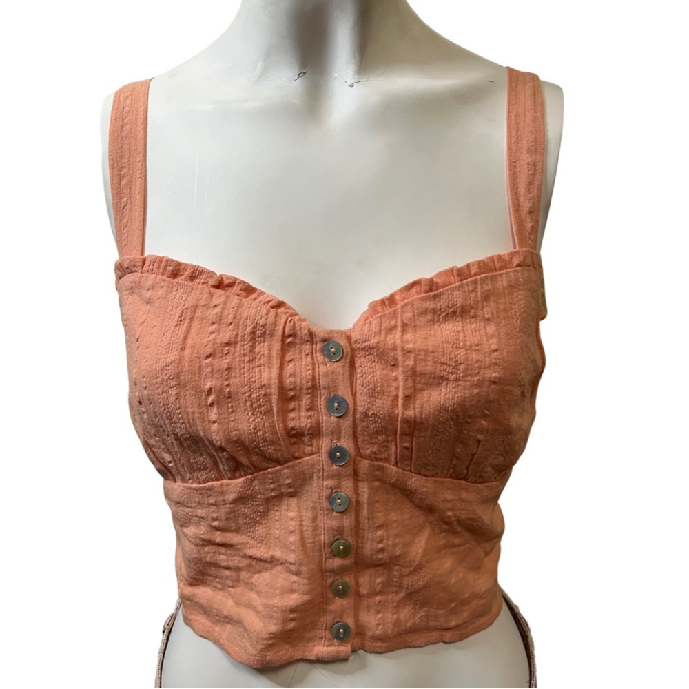 NWT Live on a Hanger Crop Tank